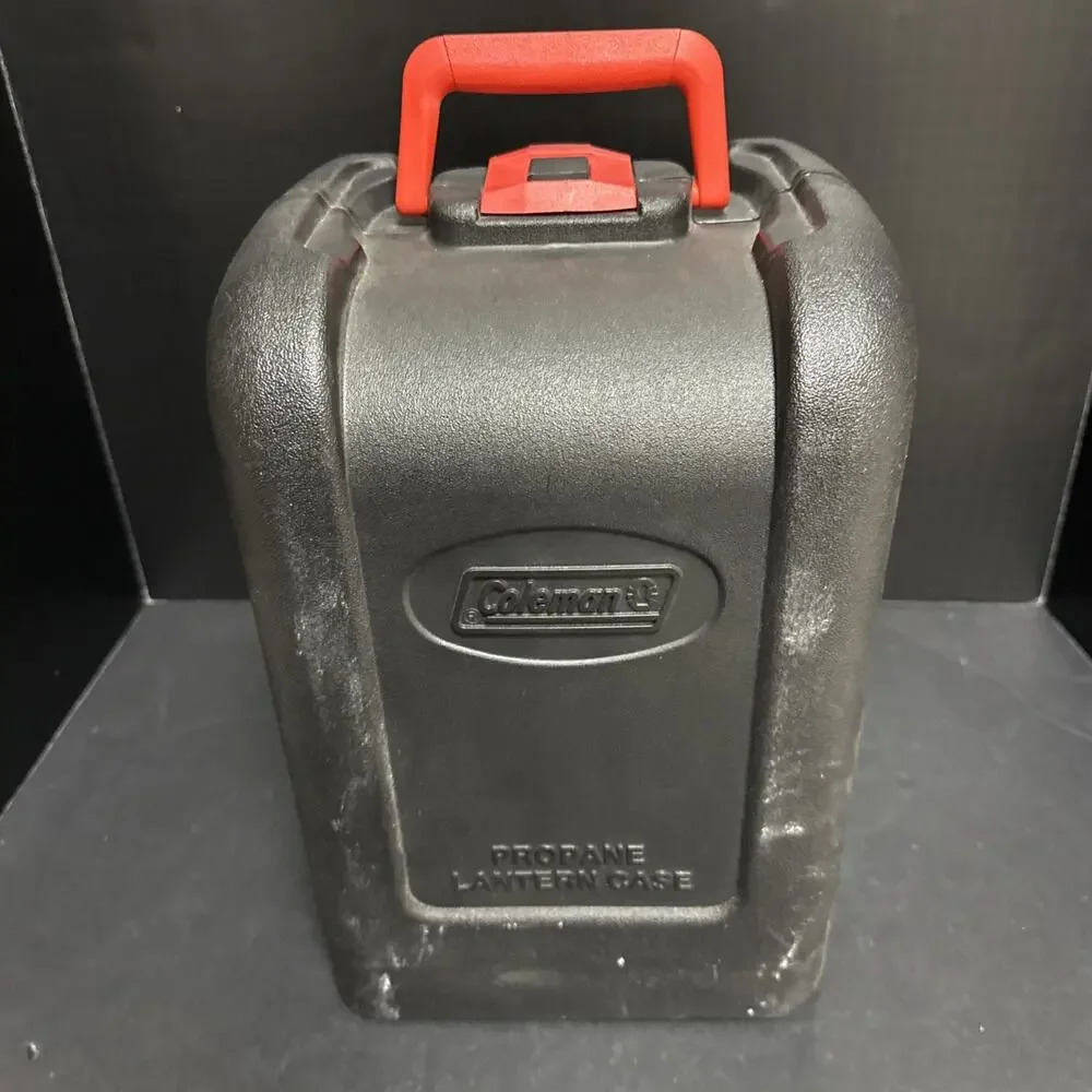 Coleman Propane Lantern One Mantle Lantern 5150 With Plastic Case Tested No Tank